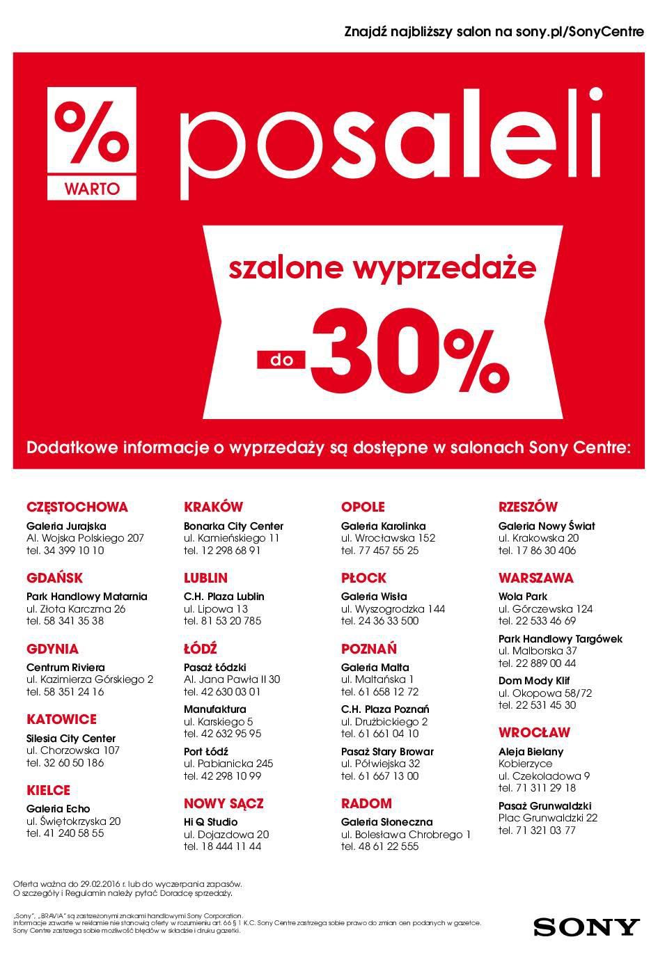 Gazetka promocyjna Sony Centre str. 5