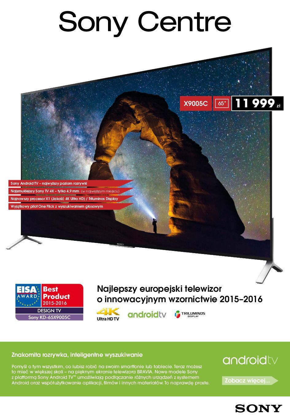 Gazetka promocyjna Sony Centre str. 1